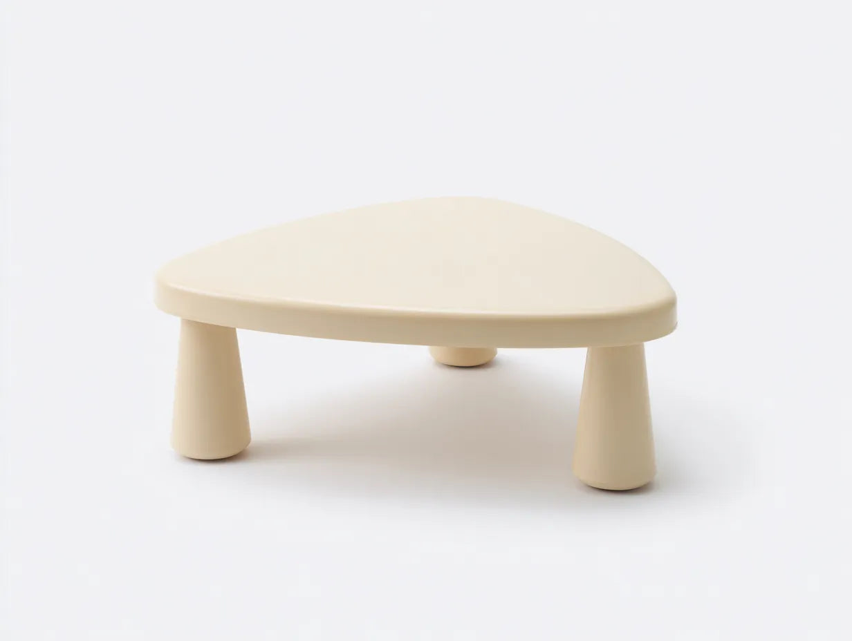 Mesa de centro madera nogal doble nivel 100x55x42 cm - nogal - diseño funcional salón